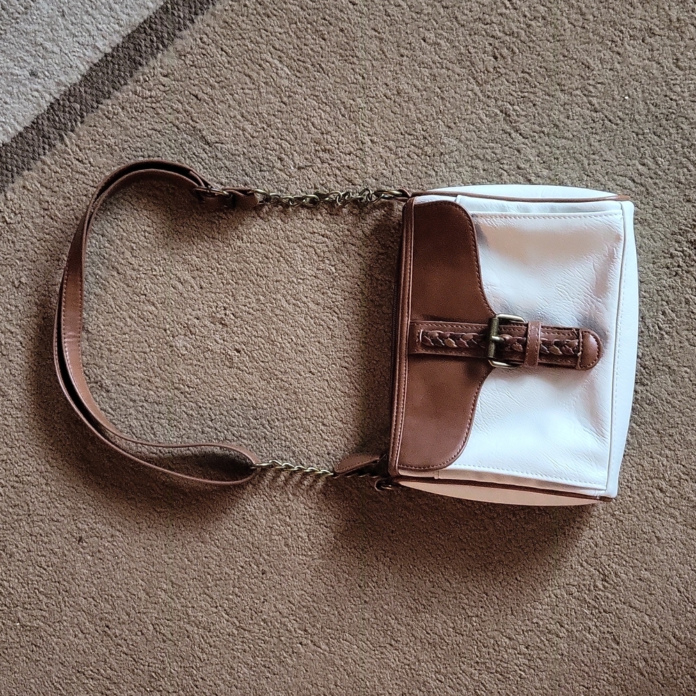 BUENO Leather Shoulder Bag